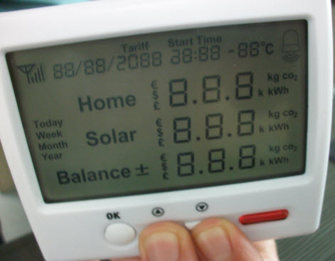 home solar energy monitor,household solar plant monitoring system,real time power display