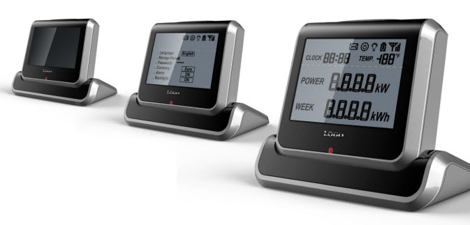 wireless in-home display (IHD) for smart meters, solar inverters